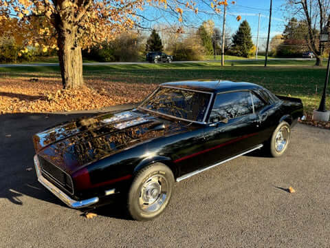 Tamco Paint Murdered Out Black 2.0 on 1967 Chevrolet Camaro