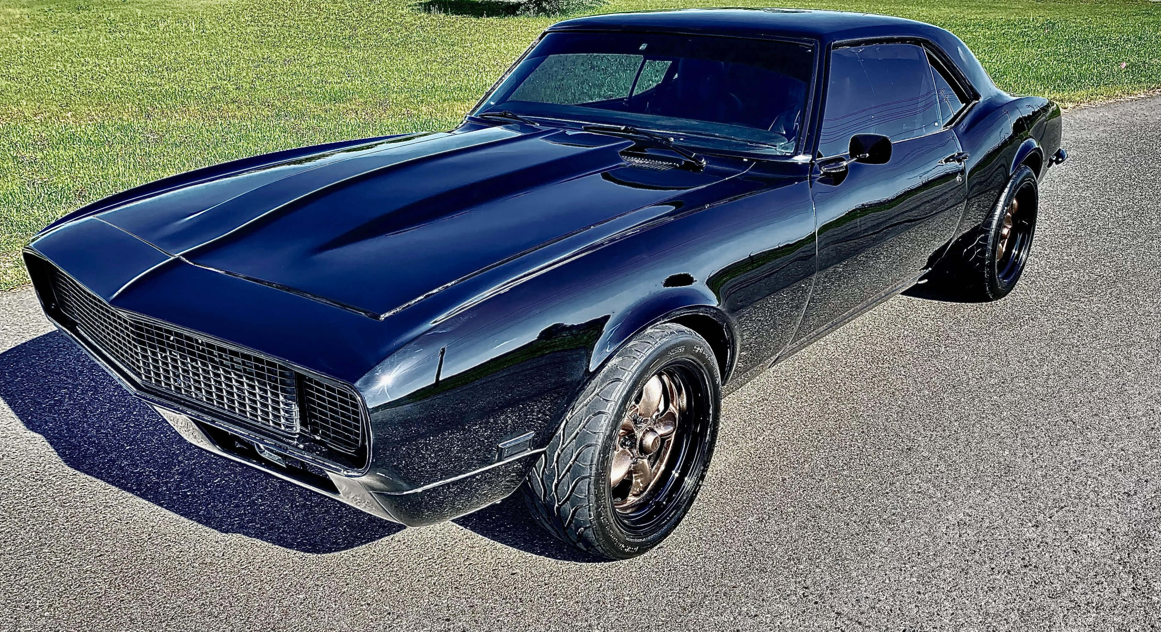 Tamco Paint Murdered Out Black 2.0 on 1967 Chevrolet Camaro