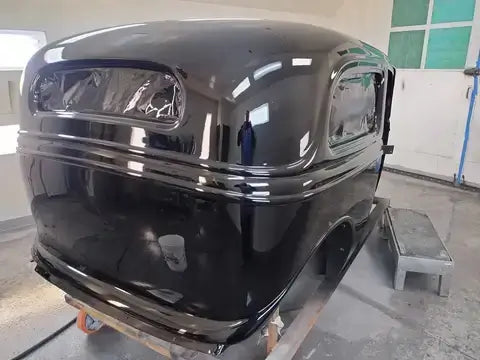 Tamco Paint Murdered Out Black 2.0 on 1934 Ford Sedan