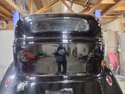 Tamco Paint Murdered Out Black 2.0 on 1934 Ford Sedan