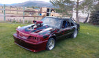 Tamco Paint Murdered Out Black 2.0 in Foxbody Ford Mustang