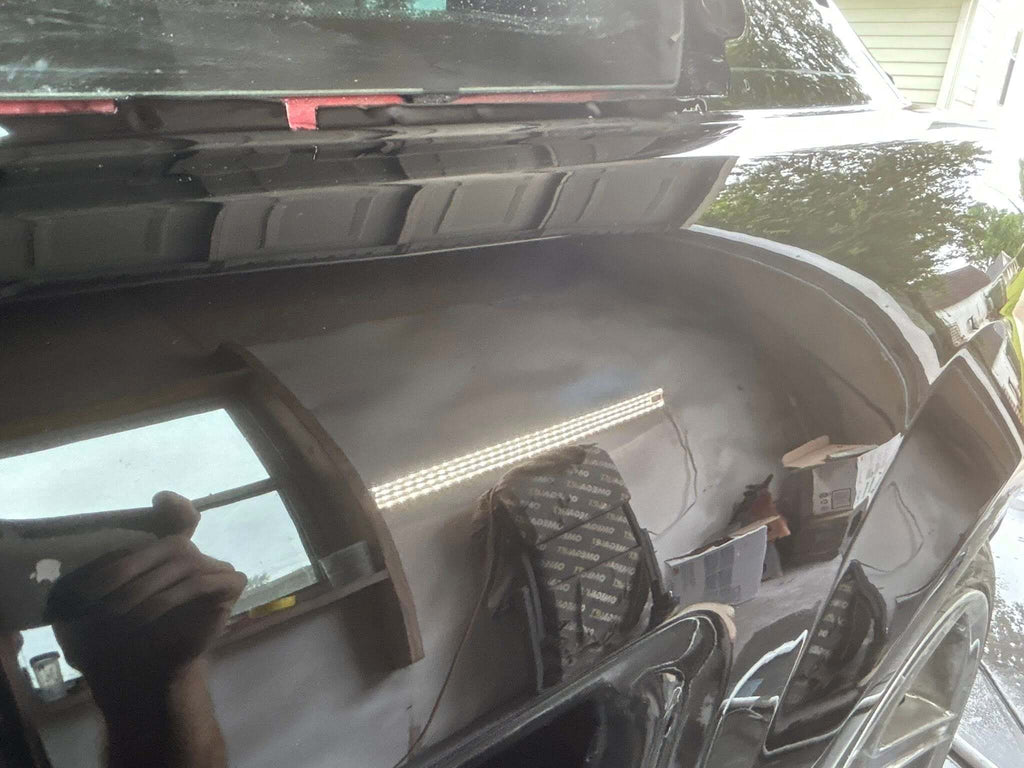 Tamco Paint Murdered Out Black 2.0 on Ford Mustang