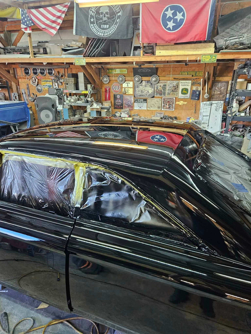 Tamco Paint Murdered Out Black 2.0 on 1963 Ford Galaxie 500