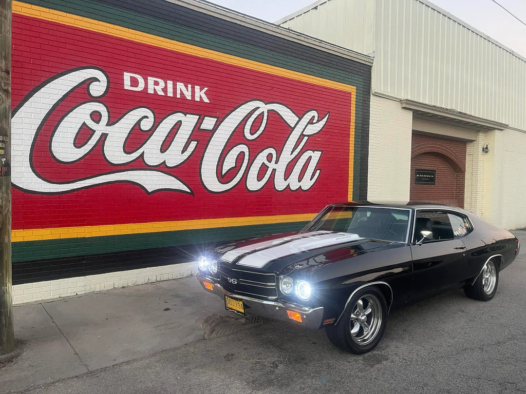 Tamco Paint Murdered Out Black on 1970 Chevrolet Chevelle SS