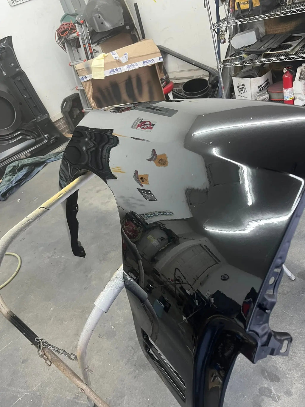 Tamco Paint Murdered Out Black on 1970 Chevrolet Chevelle SS