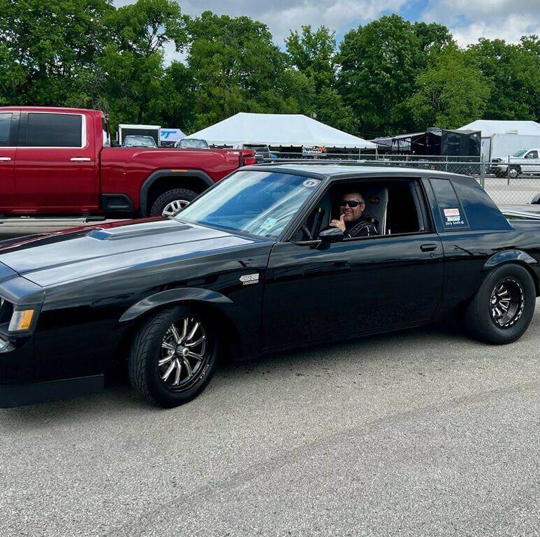 Tamco Paint Murdered Out Black in 1987 Buick Grand National