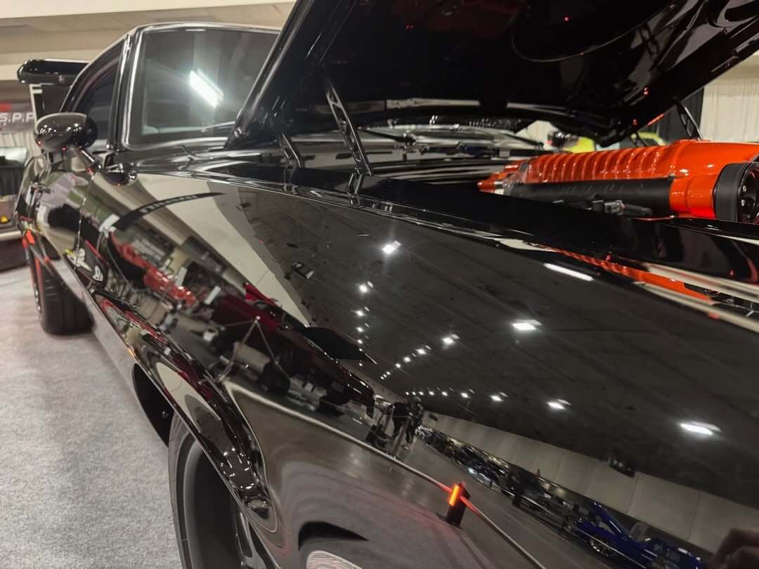 Tamco Paint Murdered Out Black on 1969 Chevrolet Camaro