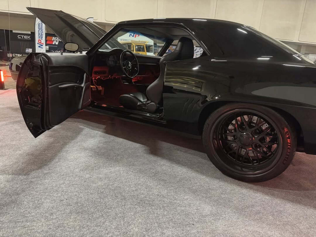 Tamco Paint Murdered Out Black on 1969 Chevrolet Camaro