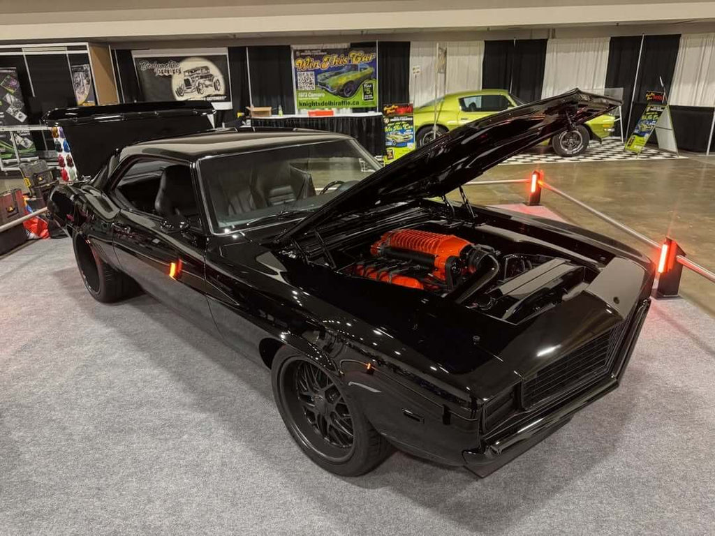 Tamco Paint Murdered Out Black on 1969 Chevrolet Camaro