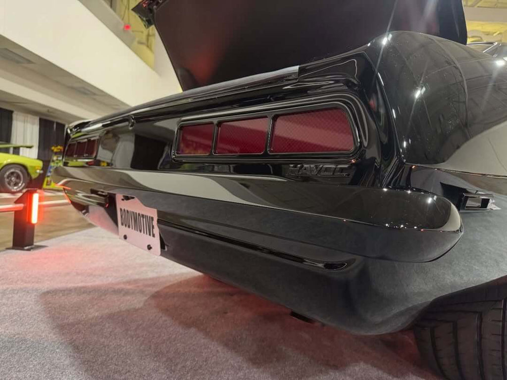 Tamco Paint Murdered Out Black on 1969 Chevrolet Camaro