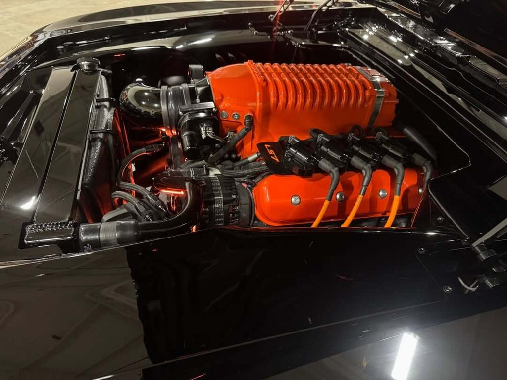Tamco Paint Murdered Out Black on 1969 Chevrolet Camaro