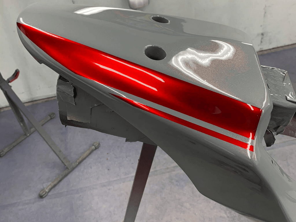 Tamco Paint OG Red and Tamgerine Candy Concentrate on Suzuki GSX-R1000