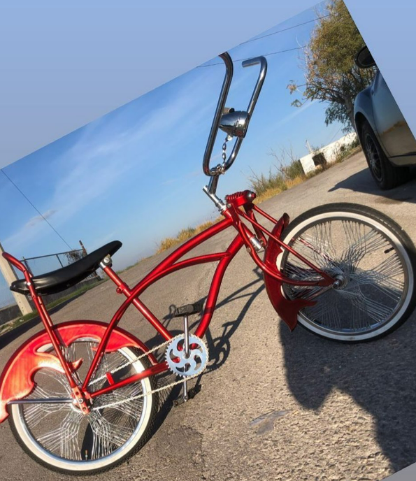 Tamco Paint OG Red Candy Concetrate in bicycle