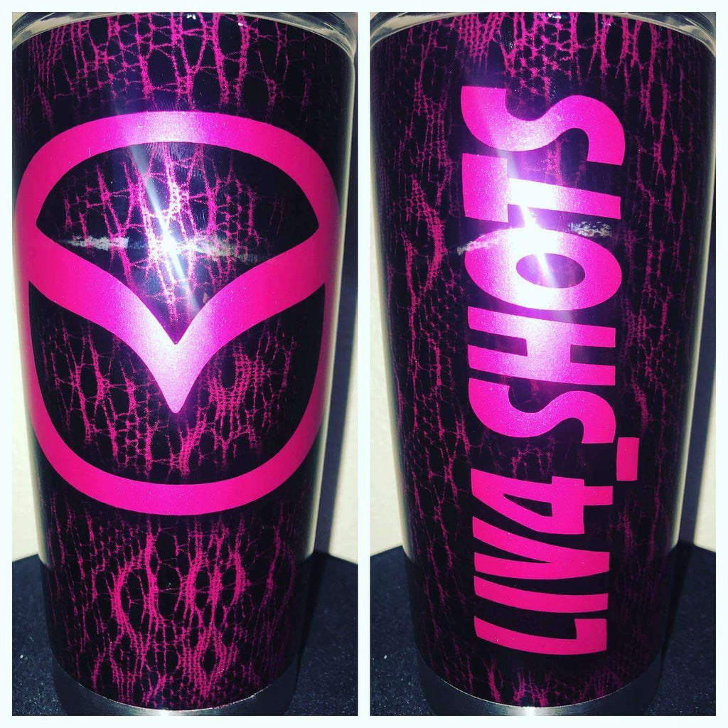 Piss Off Pink Customized Tumbler
