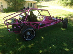 Piss Off Pink Motor Car