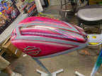 Piss Off Pink Motorcycle Tank