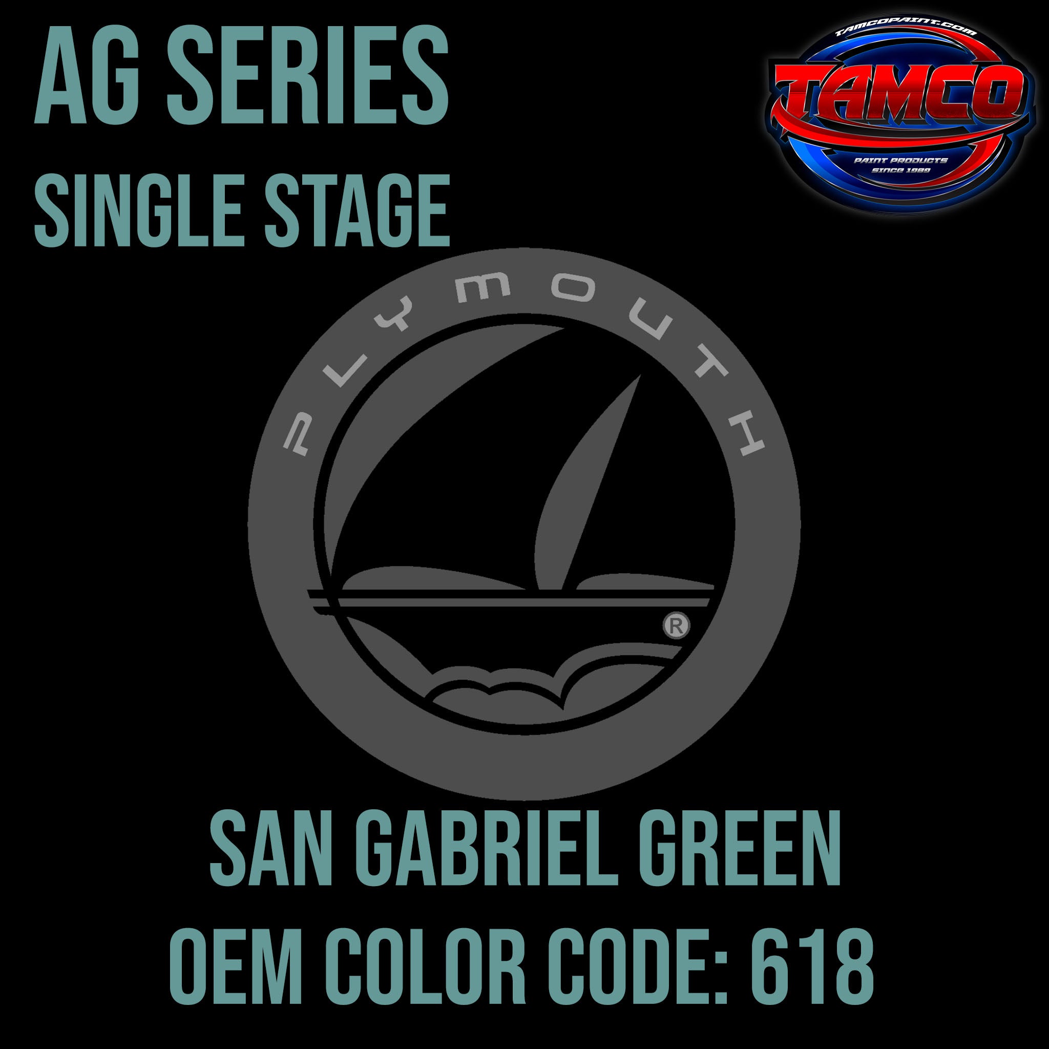 PLY MOUTH SAN GABRIEL GREEN