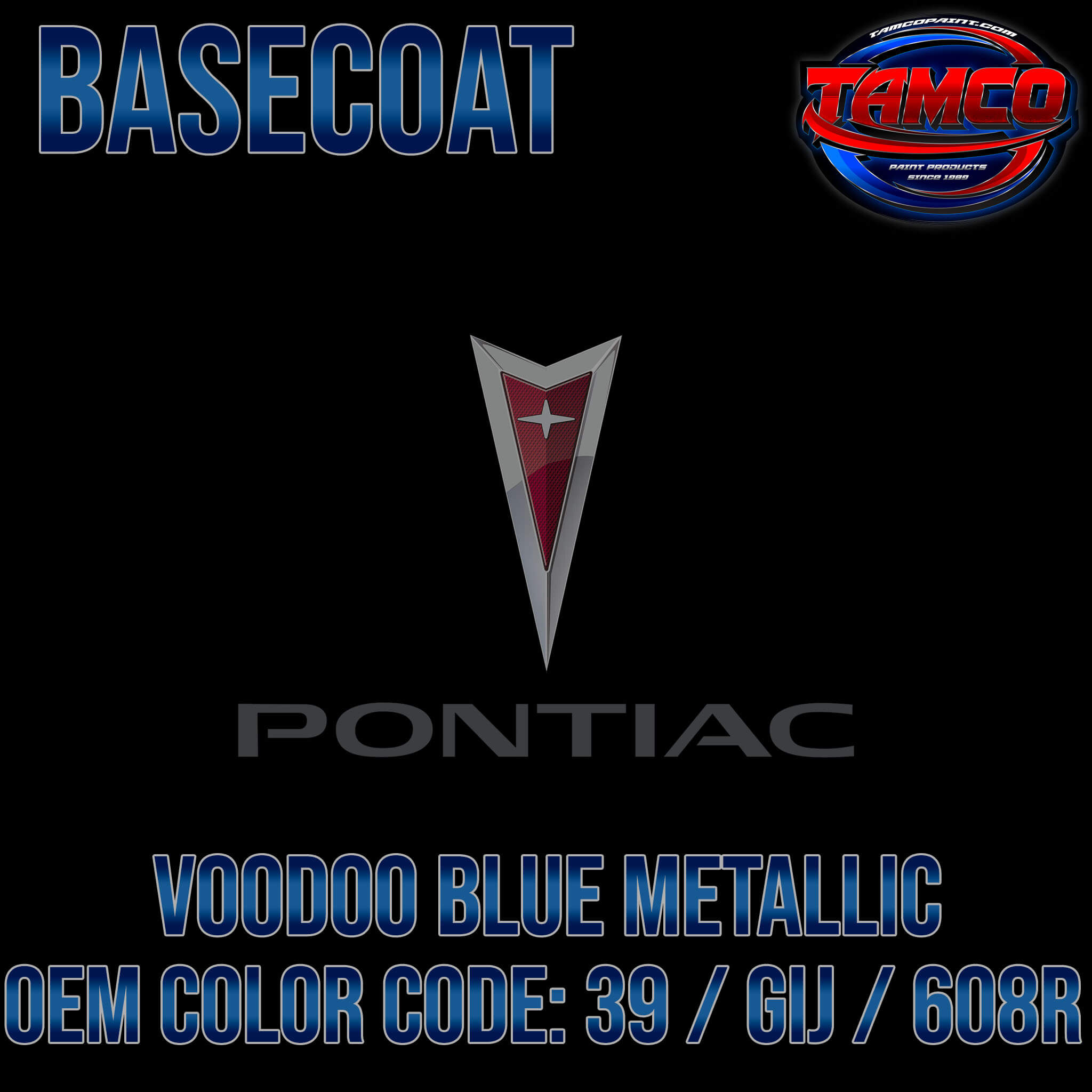 Voodoo Blue OEM Basecoat