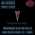 PONTIAC WINDWARD BLUE METALLIC