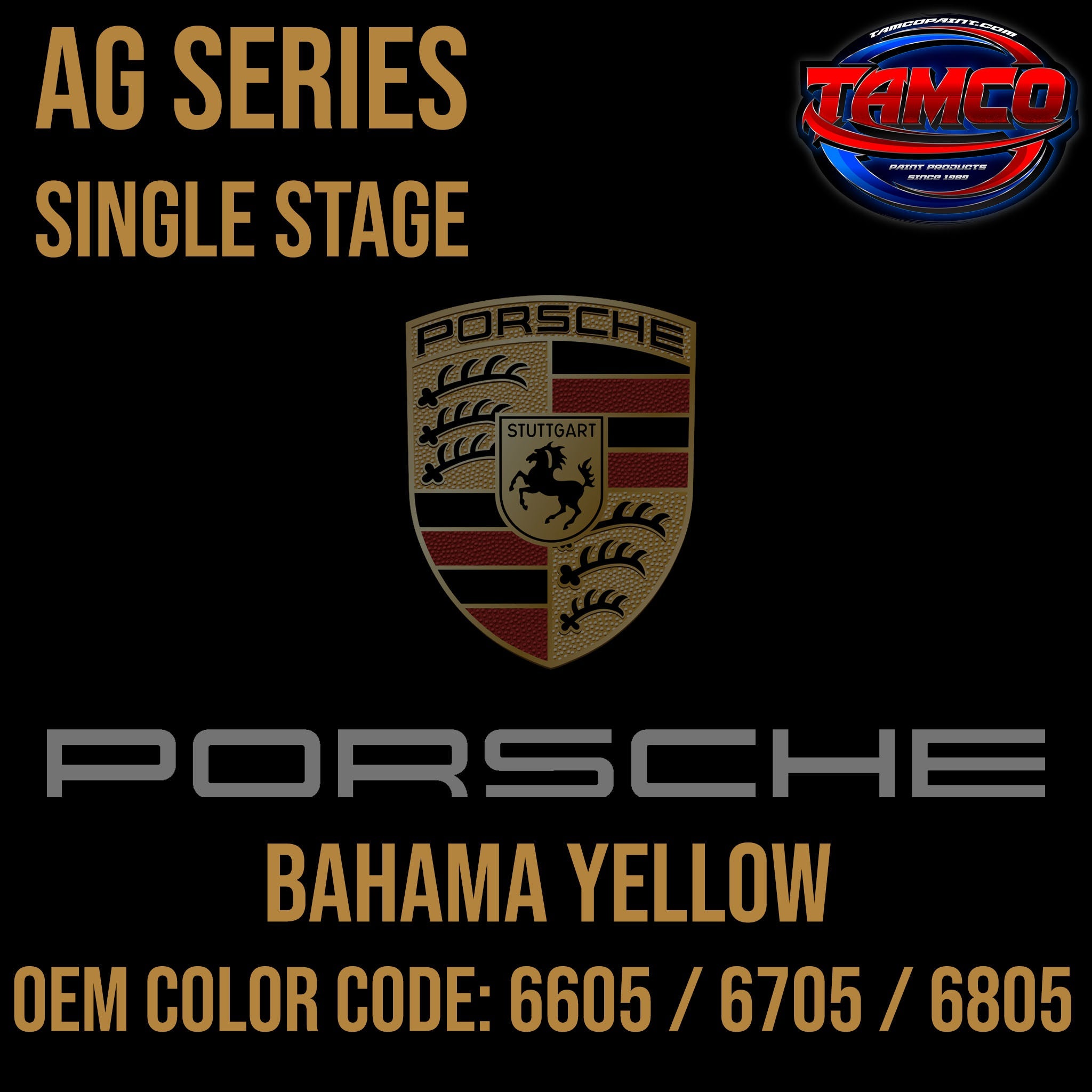 PORSCHE BAHAMA YELLOW