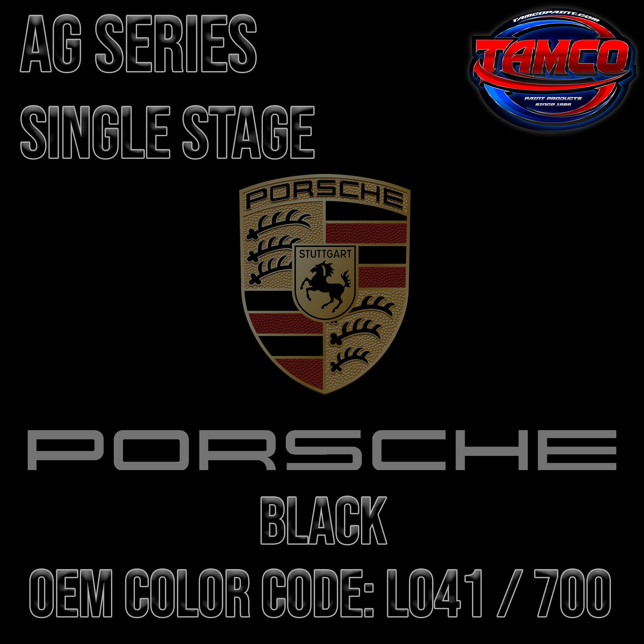 PORSCHE BLACK
