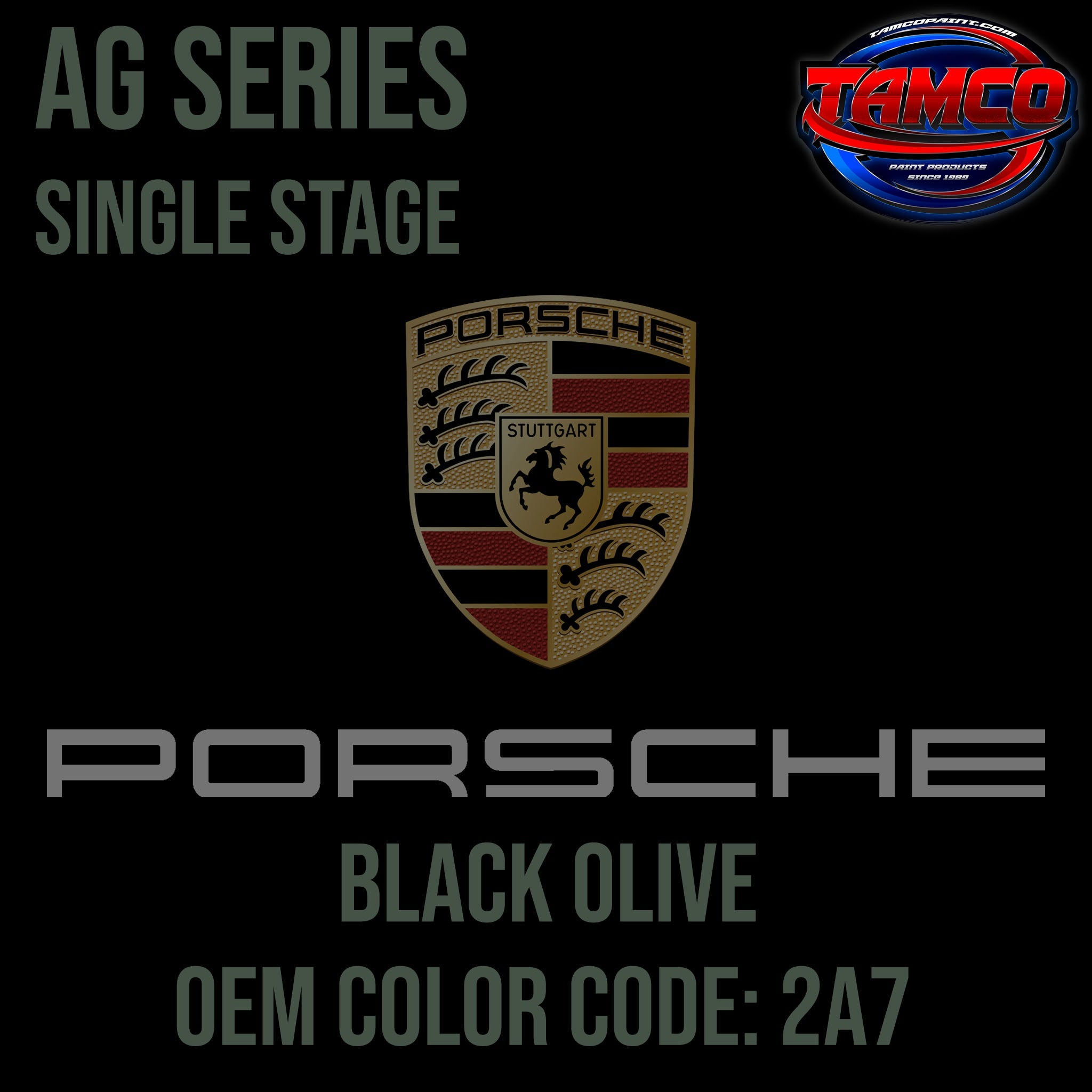 PORSCHE BLACK OLIVE