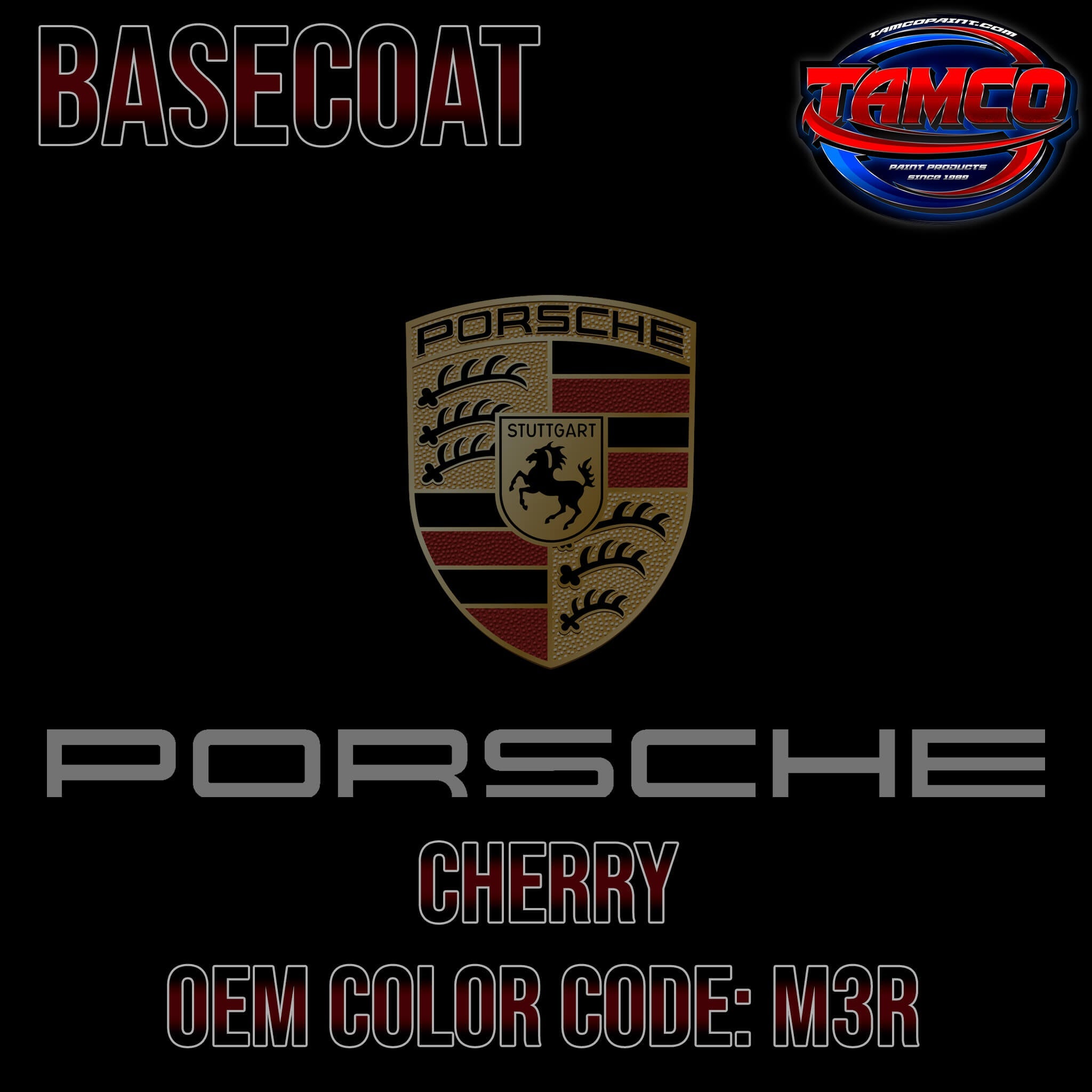 Porsche Cherry Basecoat