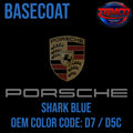 PORSCHE SHARK BLUE OEM BASECOAT