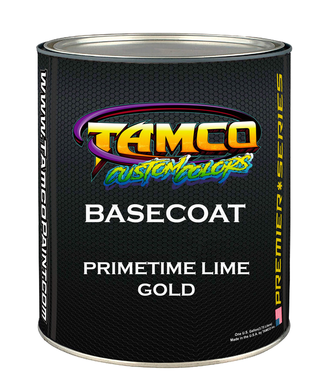 Tamco Paint Primetime Lime Gold Custom Color Basecoat