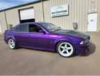 Tamco Paint Purple Pop Pearl on 2003 BMW E39 5 Series