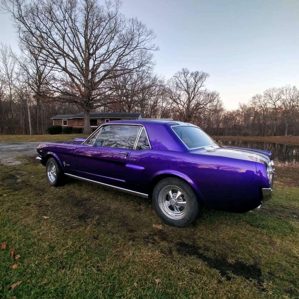 Purple Pop Pearl 1965 Ford Mustang