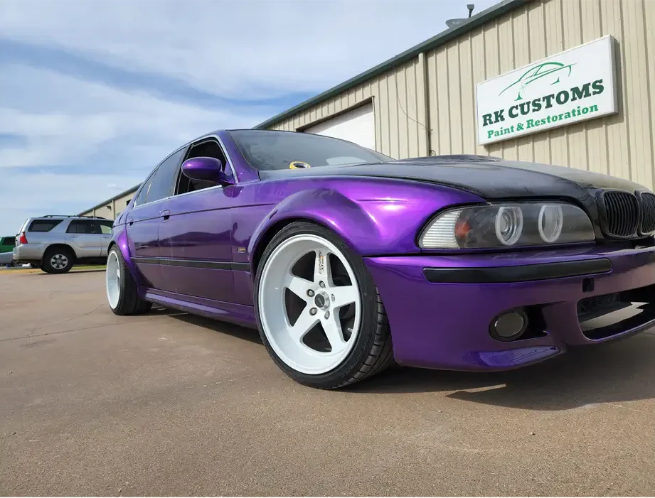 Purple Pop Pearl E39 Widebody