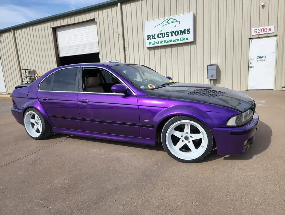 Purple Pop Pearl E39 Widebody