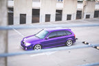 Tamco Paint Purple Pop Pearl in Mazda Protegé