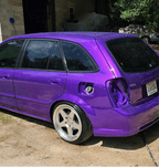 Tamco Paint Purple Pop Pearl in Mazda Protegé