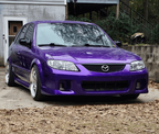 Tamco Paint Purple Pop Pearl in Mazda Protegé