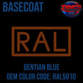 RAL GENTIAN BLUE OEM BASECOAT