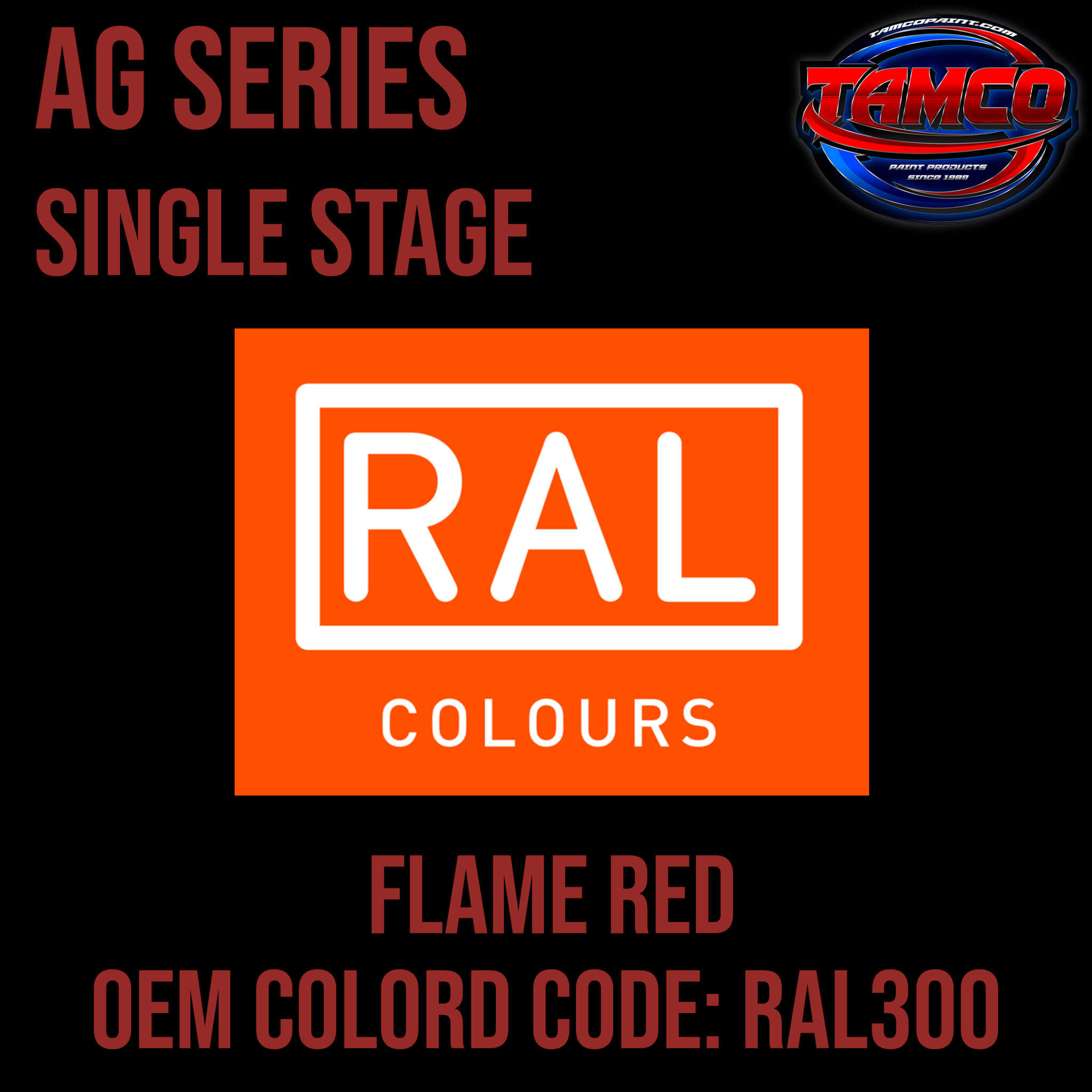 RAL Flame Red