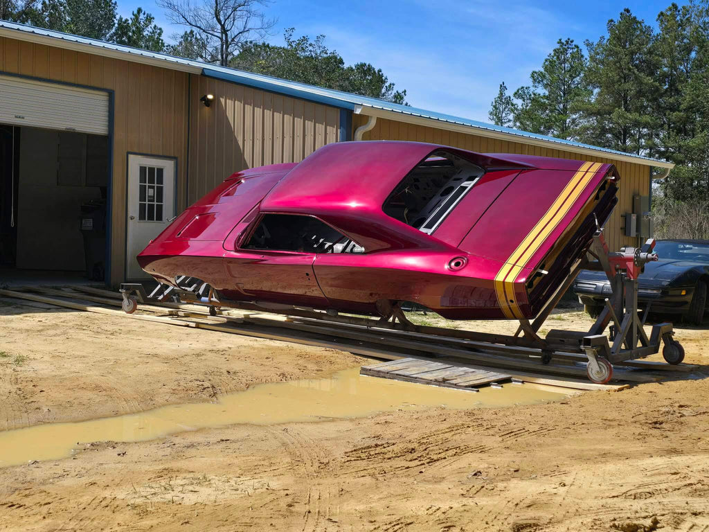 Tamco Paint Radiant Cranberry on 1968 Dodge Charger