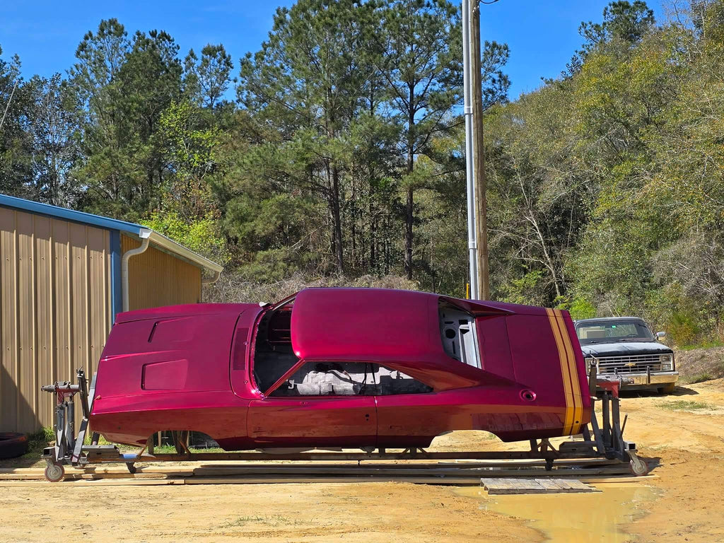 Tamco Paint Radiant Cranberry on 1968 Dodge Charger