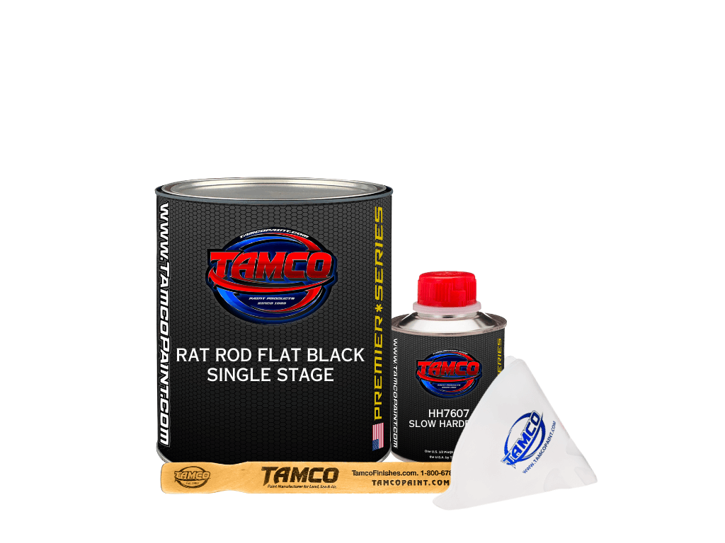 Tamco Paint Rat Rod Flat Black Single Stage