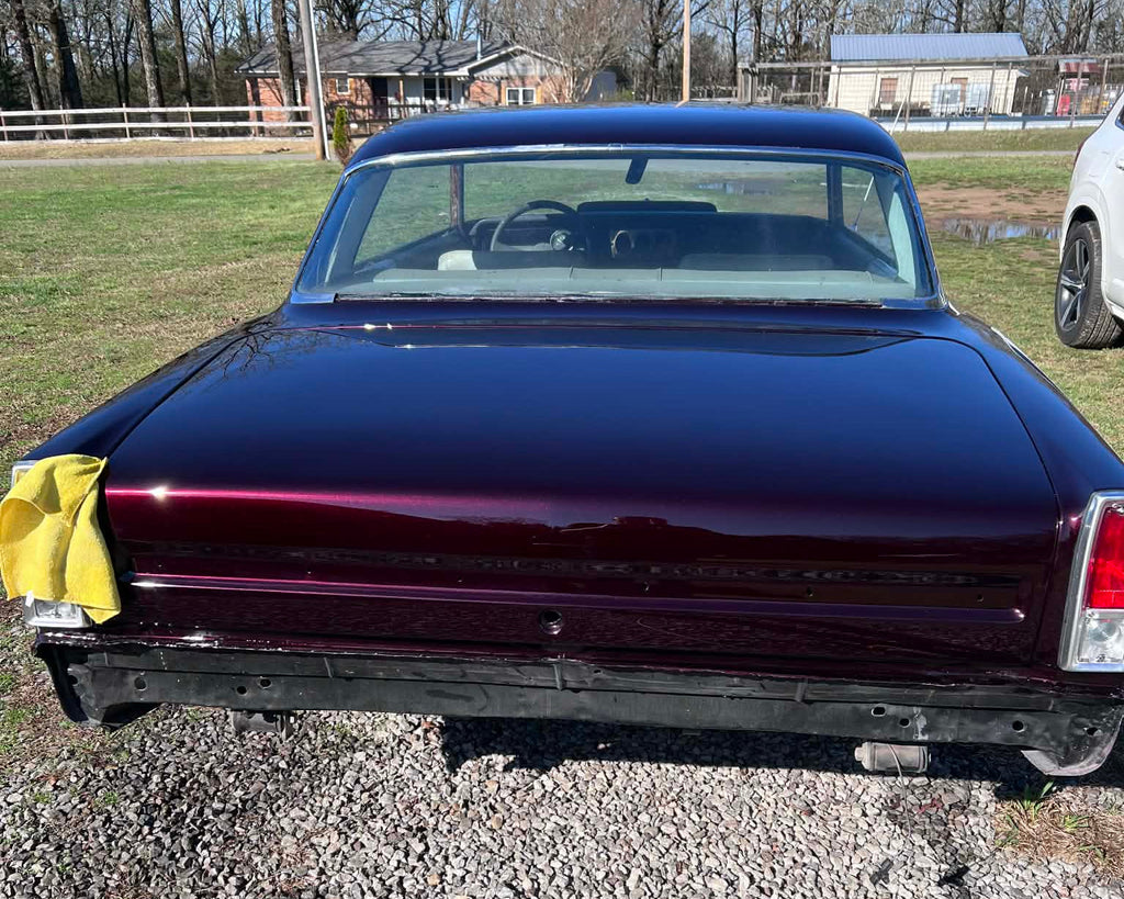 Tamco Paint Riddler Red on Chevrolet Nova