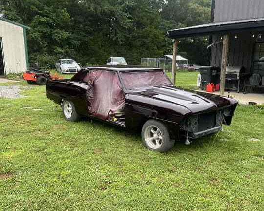 Tamco Paint Riddler Red on Chevrolet Nova