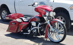 Tamco Paint Rock-It-Red in Harley-Davidson Street Glide