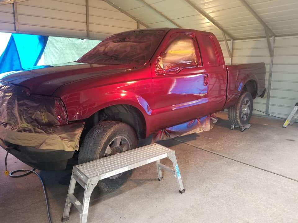 Tamco Paint Rock It Red on Ford