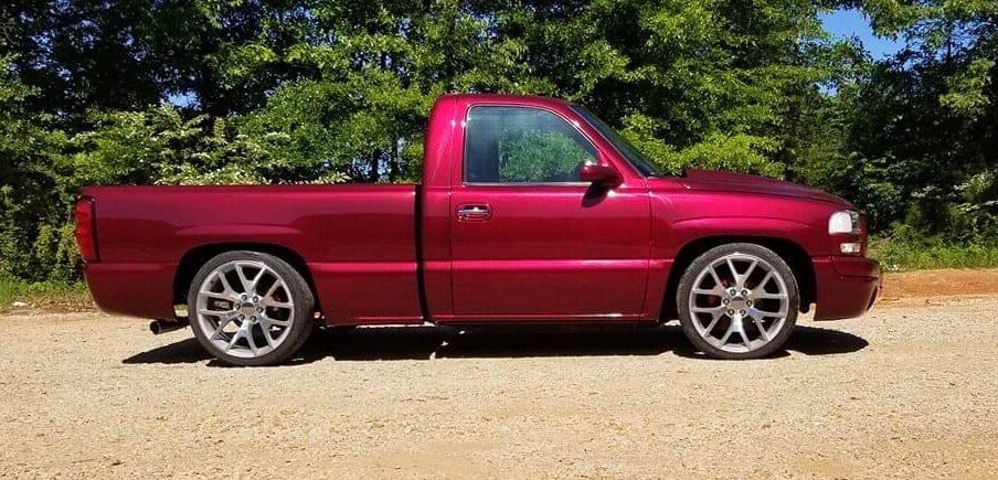 Tamco Paint Rock It Red onv2004 GMC Sierra