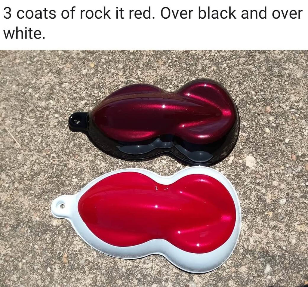 Tamco Paint Rock It Red on Speed shapes