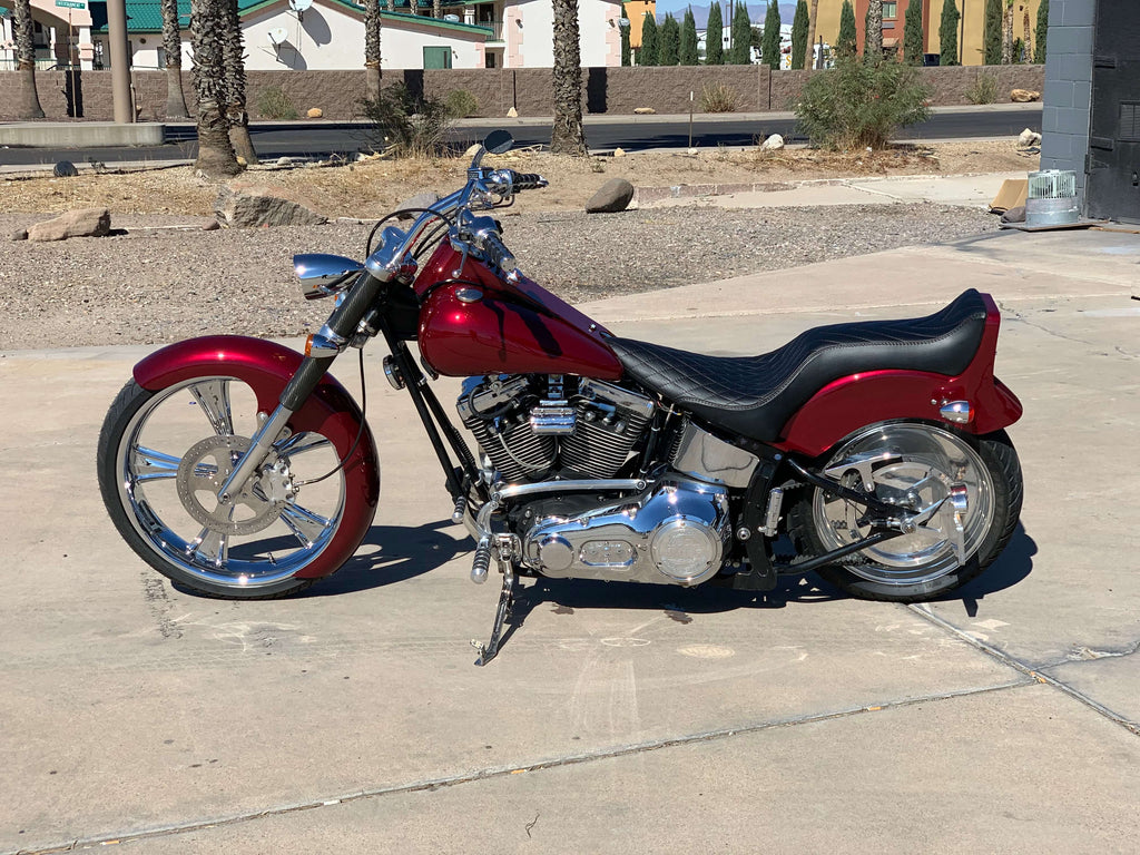 Tamco Paint Rock It Red on Harley Davidson