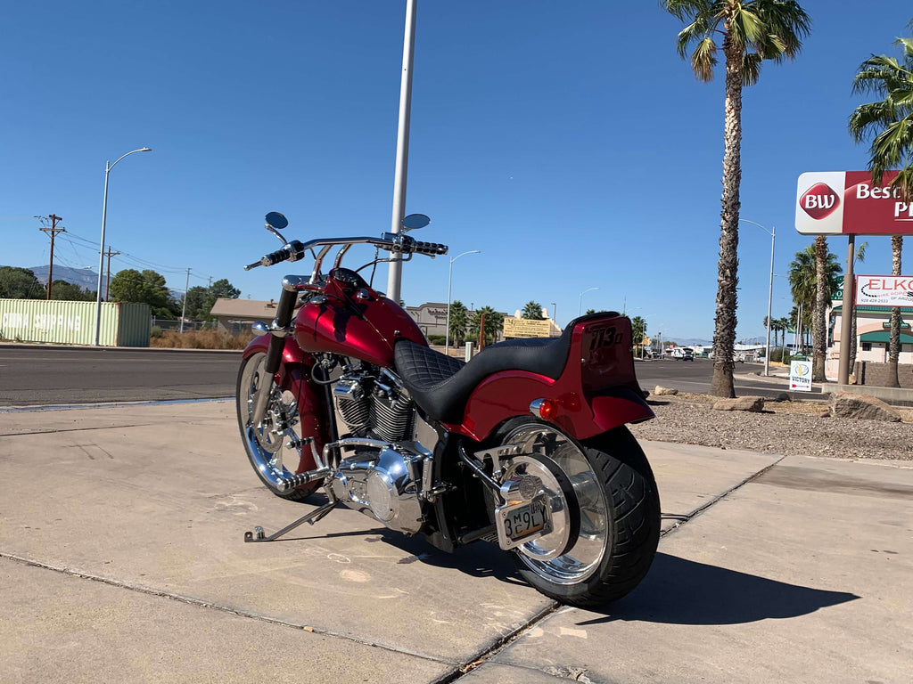 Tamco Paint Rock It Red on Harley Davidson