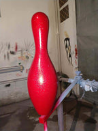 Tamco Paint Rock It Red on Bowling Pin 